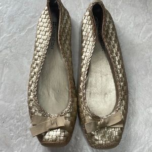 Naturalizer Woven Leather Slip-on Shoes